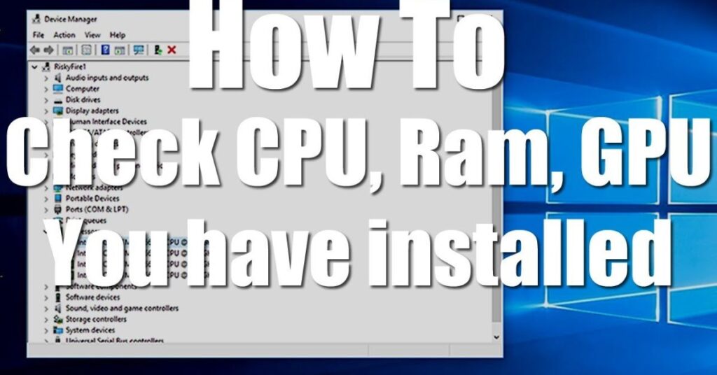 how-to-check-gpu-ram